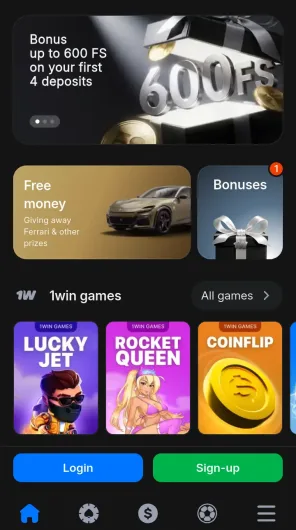 1win screenshot