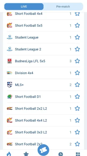 1xBet screenshot