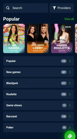 20Bet screenshot