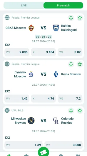 22Bet screenshot