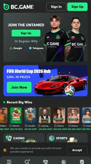 BC.Game screenshot