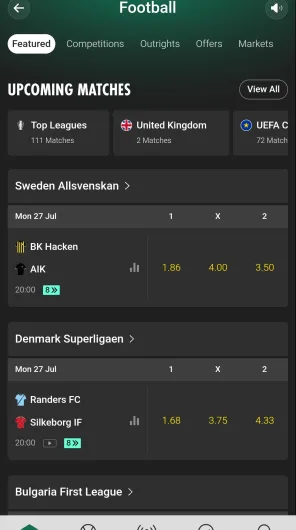 bet365 screenshot