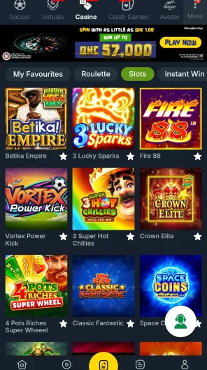 Betika screenshot