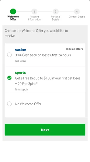 Betway Sport screenshot