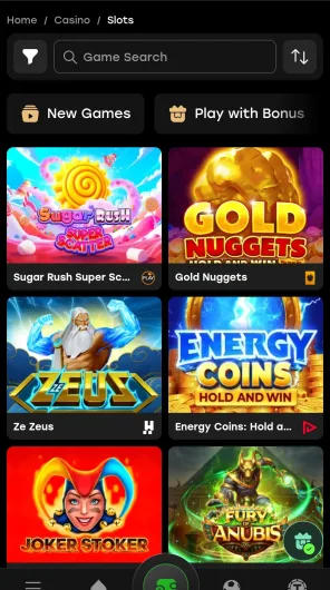 Fairspin screenshot