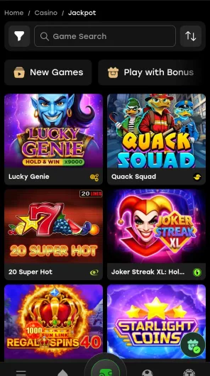 Fairspin screenshot