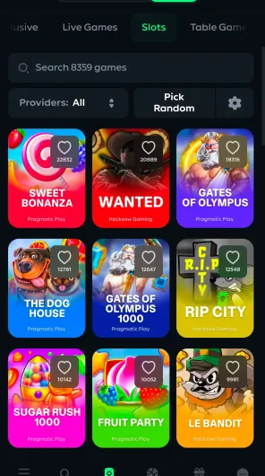 Gamdom screenshot