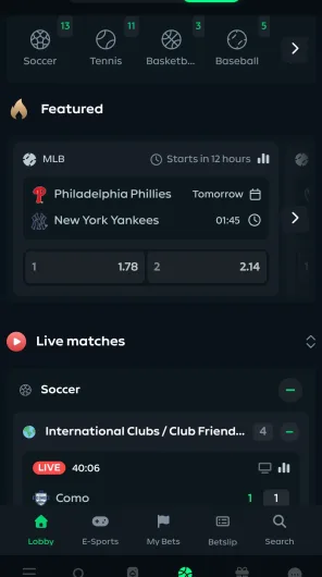 Gamdom screenshot