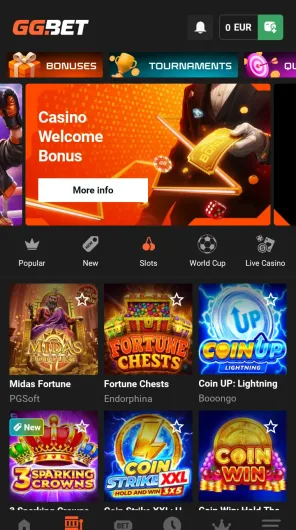 GGBet screenshot