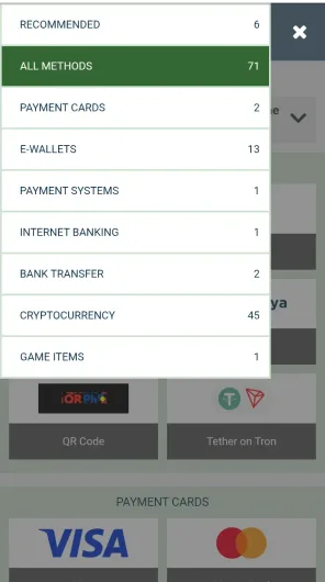 Melbet screenshot