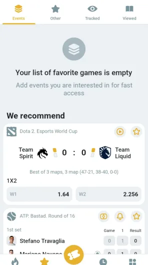 Melbet screenshot