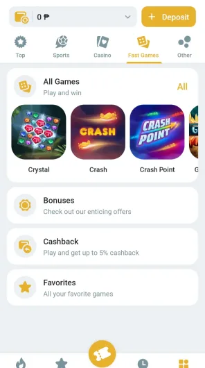 Melbet screenshot