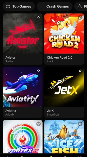 Parimatch screenshot