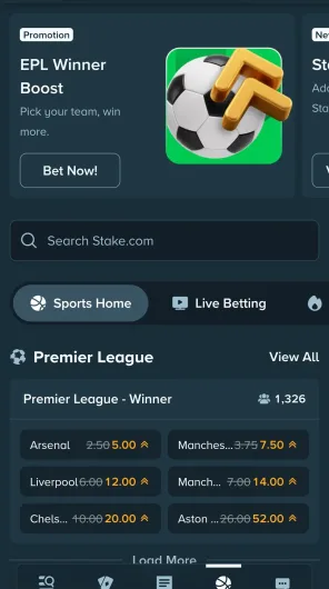 Stake screenshot