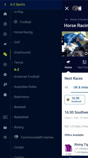 William Hill screenshot