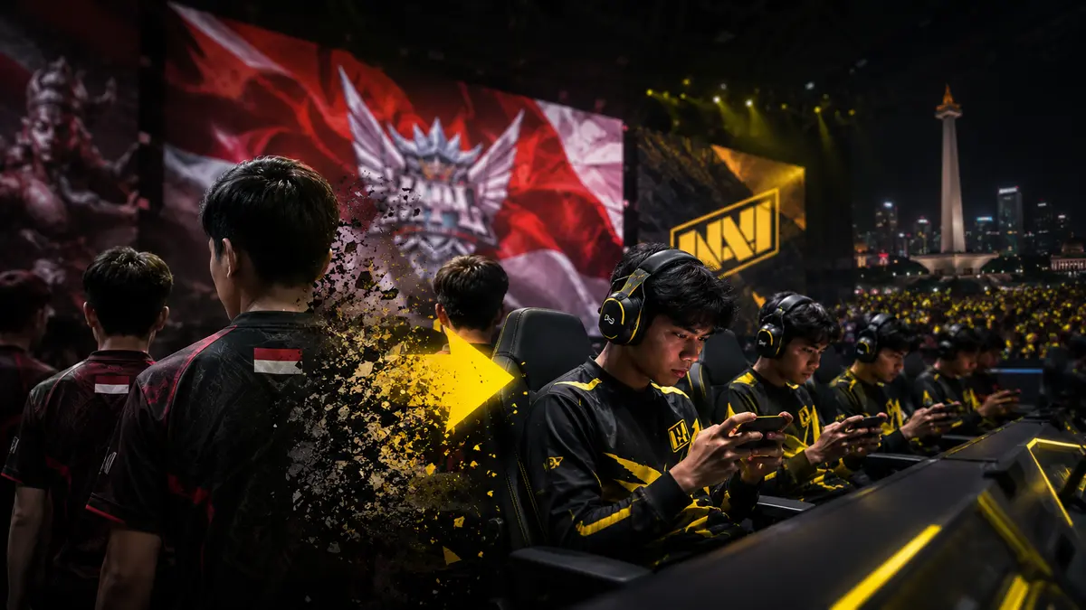 NAVI Mobile Legends roster representing Indonesia in MPL Indonesia