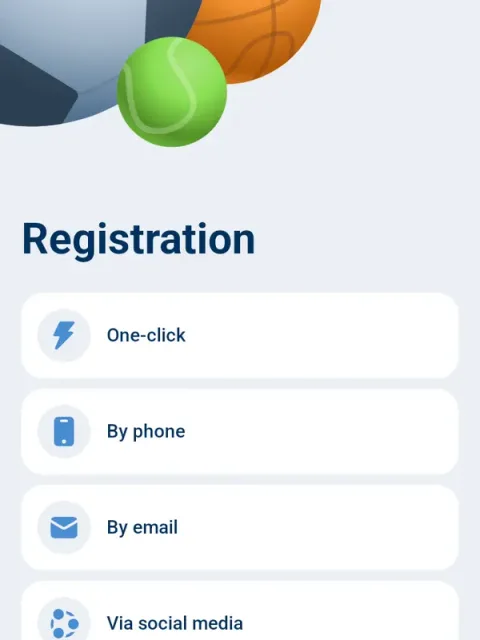 Pick one-click sign-up