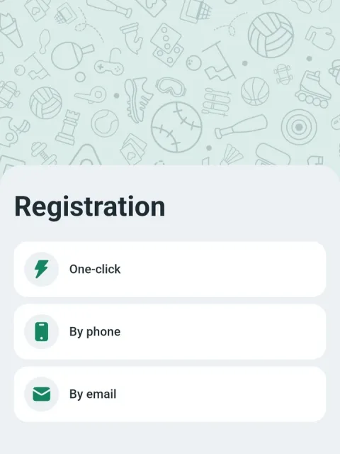 Pick One-click, By phone or By email