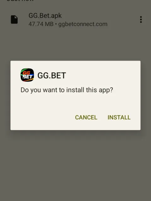 Open GG.Bet.apk