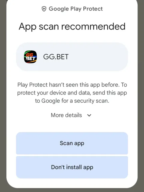Let Play Protect scan it